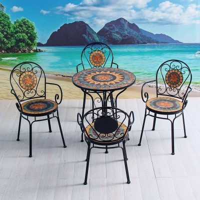 BỘ BÀN GHẾ SÂN VƯỜN 4 GHẾ