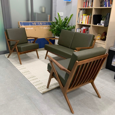 GHẾ SOFA Z ĐÔI GỖ ASH - SFG16