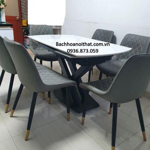 BÀN ĂN MẶT ĐÁ XOAY THÔNG MINH NHẬP KHẨU - BAMD10
