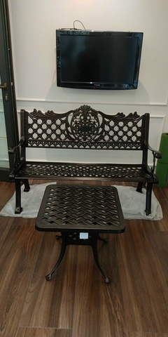 BÀN NHÔM ĐÚC NGOÀI TRỜI - BV13