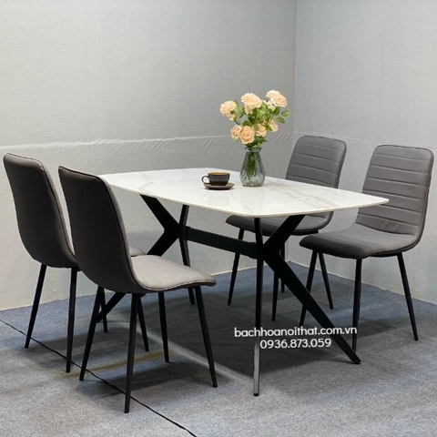 BỘ BÀN ĂN 4 GHẾ GIÁ RẺ NHẬP KHẨU - BBA41