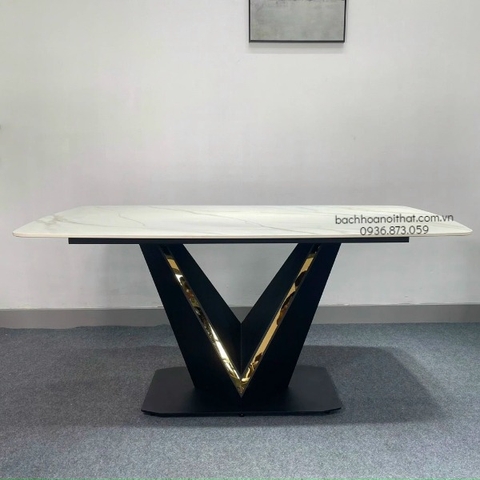BÀN ĂN SANG TRỌNG MẶT ĐÁ NHẬP KHẨU - BAMD143