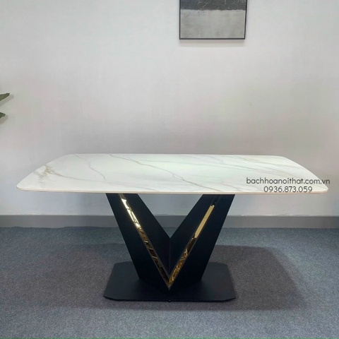 BÀN ĂN SANG TRỌNG MẶT ĐÁ NHẬP KHẨU - BAMD143