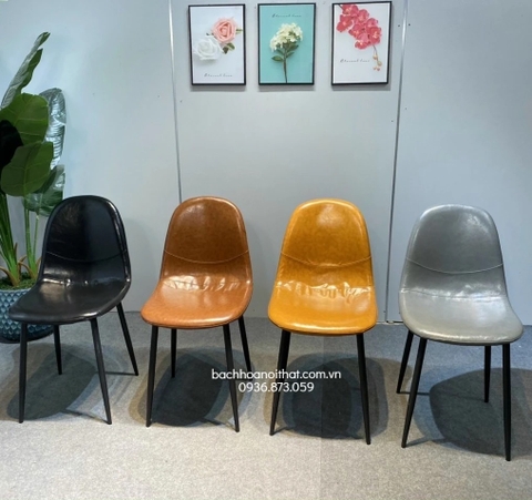 BỘ BÀN ĂN GỖ CHÂN SẮT 4 GHẾ NHẬP KHẨU - BBA8