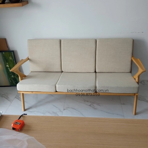 GHẾ SOFA Z BA GỖ ASH - SFG17