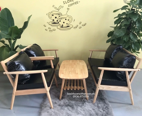 BÀN TRÀ ELIP GỖ CAO SU - BTG18