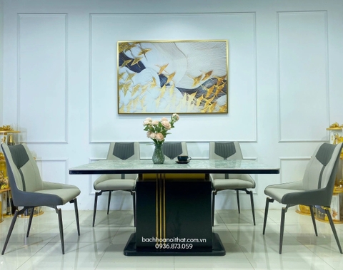 BÀN ĂN MẶT ĐÁ CAO CẤP NHẬP KHẨU - BAMD151