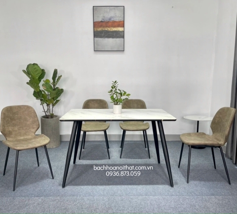 BÀN ĂN CHÂN CÔN MẶT ĐÁ GIÁ RẺ - BAMD157