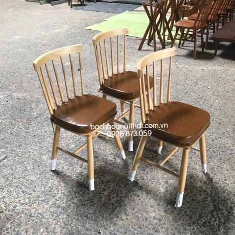 GHẾ GỖ 7 NAN GIÁ RẺ - GAG02