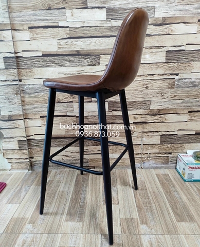 GHẾ CAO QUẦY BAR BỌC NỆM - BAR45