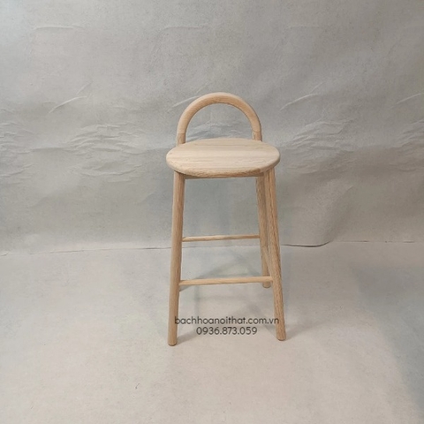 GHẾ BAR BOBBY STOOL GỖ ASH - BAR51