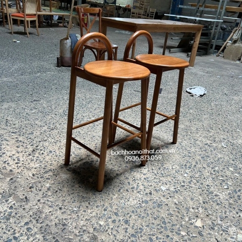 GHẾ BAR BOBBY STOOL GỖ ASH - BAR51