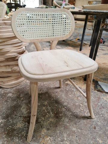 GHẾ VIENNA THONET TỰA MÂY - GAG38