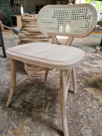 GHẾ VIENNA THONET TỰA MÂY - GAG38