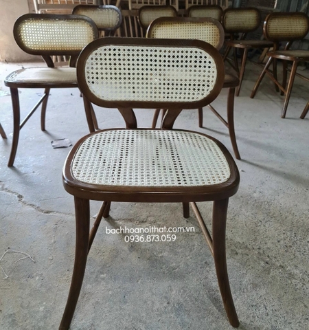 GHẾ VIENNA THONET TỰA MÂY - GAG38