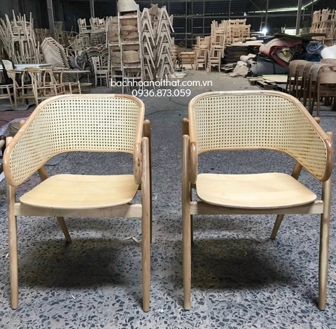 GHẾ GỖ CASEY ARM CHAIR - GAG60