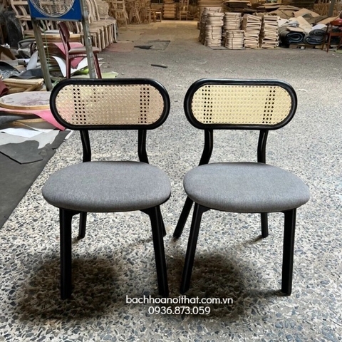 GHẾ ĂN GỖ ASH TỰA MÂY - GAG63