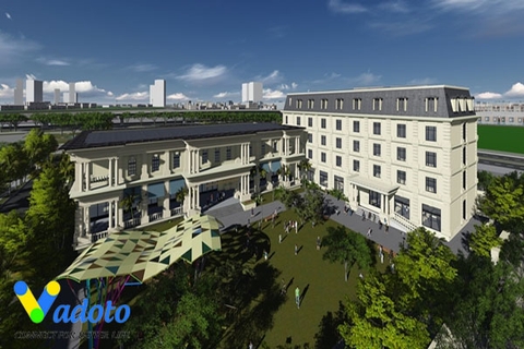 Lắp đặt bảng dạy học - Bảng dạy học tại trường Tiểu học Archimedes, Hà Nội
