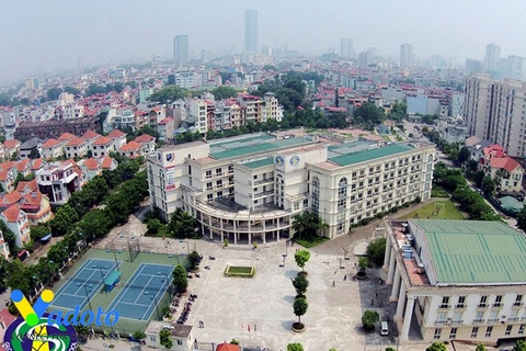 Lắp đặt thiết bị nhà bếp - Bếp một chiều tại trường quốc tế Global, Hà Nội