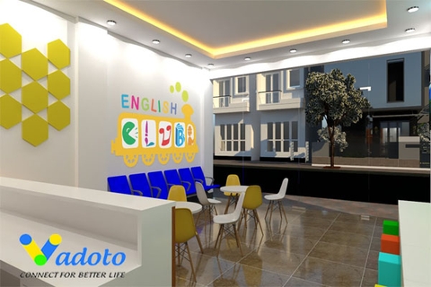 Lắp đặt nội thất cho trung tâm Eduwin English - Mỹ Hào - Hưng Yên