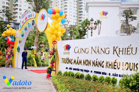 Thiết kế nội thất phòng chức năng - Trường mầm non Năng khiếu Louis