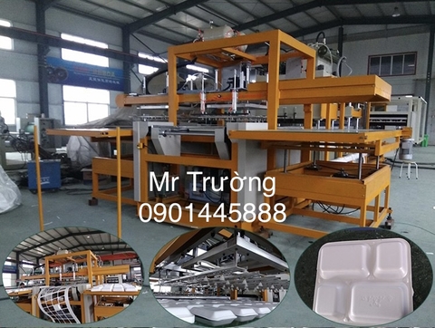 Quy trình sản xuất khay xốp, hộp cơm xốp