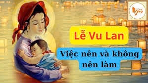 Vu Lan Báo hiếu - Những việc nên làm trong lễ Vu Lan