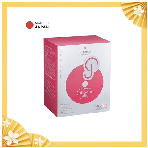 Sakura Premium Collagen Jelly - Thạch Collagen sáng da, chống lão hoá