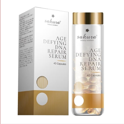 serum ngăn ngừa lão hóa nâng cơ Nhật Sakura Age Defying DNA Repair 40 viên/ hộp