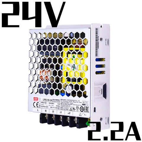 Meanwell LRS-50-24 Nguồn DC (24V 2.2A 50W)