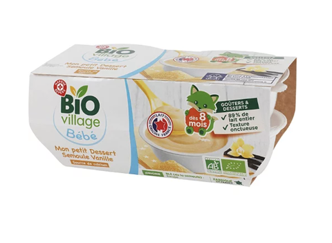 Sữa chua hữu cơ Bio Village (6 tháng+)