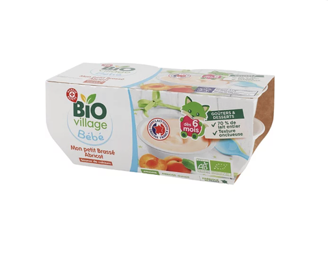 Sữa chua hữu cơ Bio Village (6 tháng+)