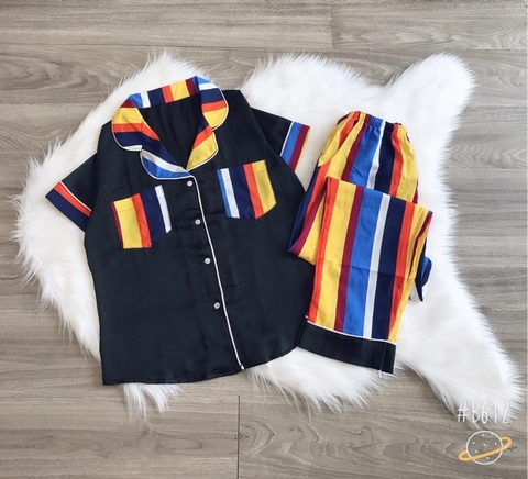 Bộ lụa satin dài chất đẹp