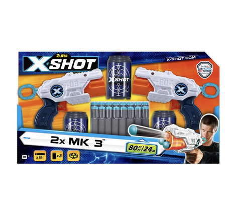 Súng đồ chơi X-Shot Mk 3 Double Pack