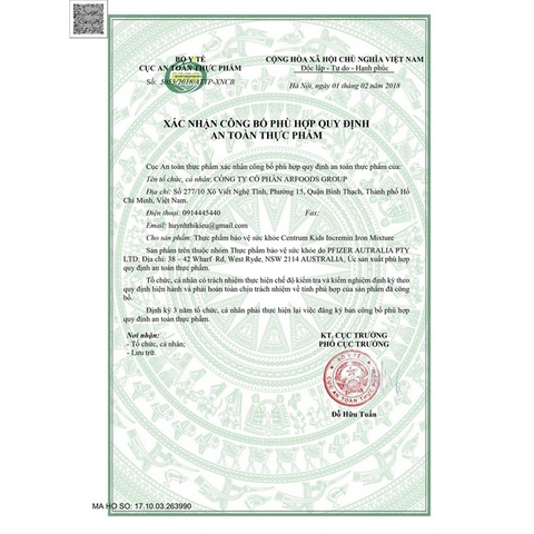 Centrum kids vitamin tổng hợp