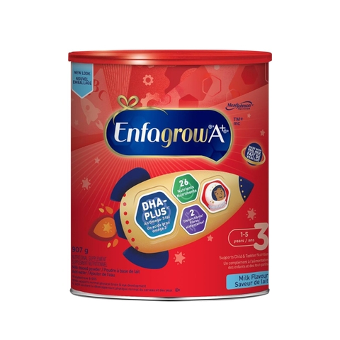 Sữa Enfagrow A+ 3 Canada (1-3 tuổi) vị Sữa
