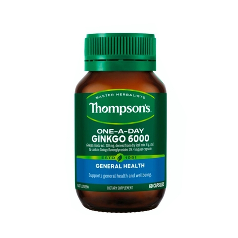 Viên uống bổ não Thompson's Ginkgo 6000