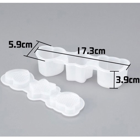 Bộ 3 khuôn cơm, trứng Inomata