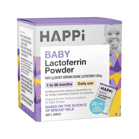 Bột dinh dưỡng Happi Baby LACTOFERRIN POWDER 28g (1-36 tháng)