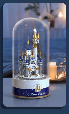 Bộ lắp ghép Lâu Đài Mini có đèn nhạc