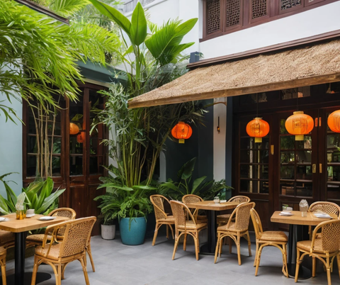 Quán Cafe Sân Vườn Yên Bình: Nơi Thư Giãn Lý Tưởng Giữa Lòng Thành Phố
