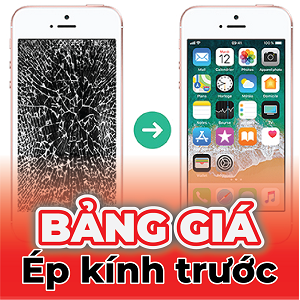 Bảng giá ép kính trước iPhone tại Phone House