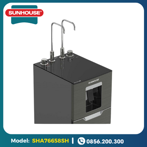 Máy Lọc Nước 4 Chế Độ Nóng - Lạnh - RO - Hydrogen Ion Kiềm UltraX Sunhouse 11 Lõi SHA76658SH 11 Lõi