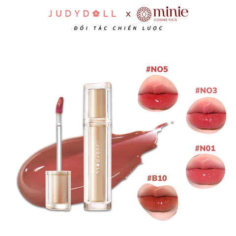 Son bóng có dưỡng Judydoll Iced Tea Watery Lip Gloss 2.4g