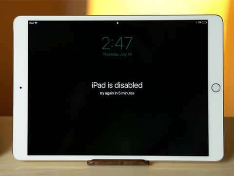 Cách Mở Khóa Ipad Khi Bị Vô Hiệu Hóa?
