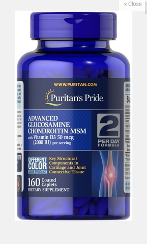 vien-xuong-khop-puritan-s-pride-triple-strength-glucosamine-chondroitin-vitamind