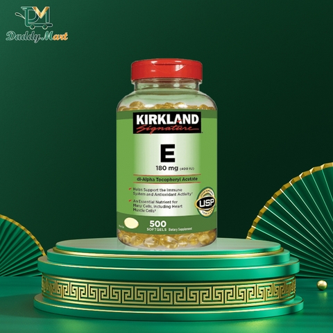 VIÊN UỐNG VITAMIN E - KIRKLAND