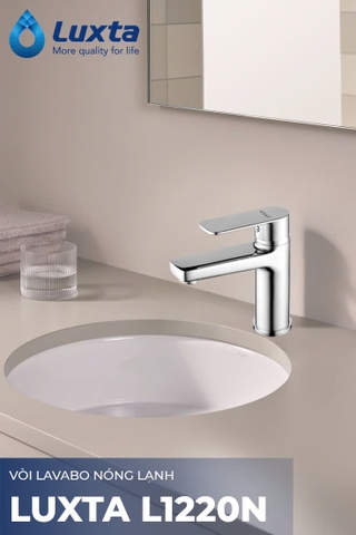 ✨ VÒI LAVABO NÓNG LẠNH LUXTA L1220N ✨