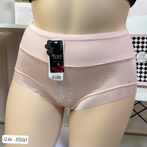 Quần lót chip BIG SIZE thun lưới ĐẠI 17350 HỒNG