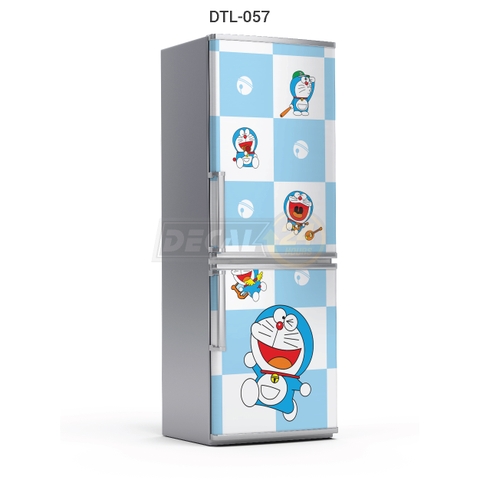 Decal Dán Tủ Lạnh Hình Doreamon Siêu Dễ Thương